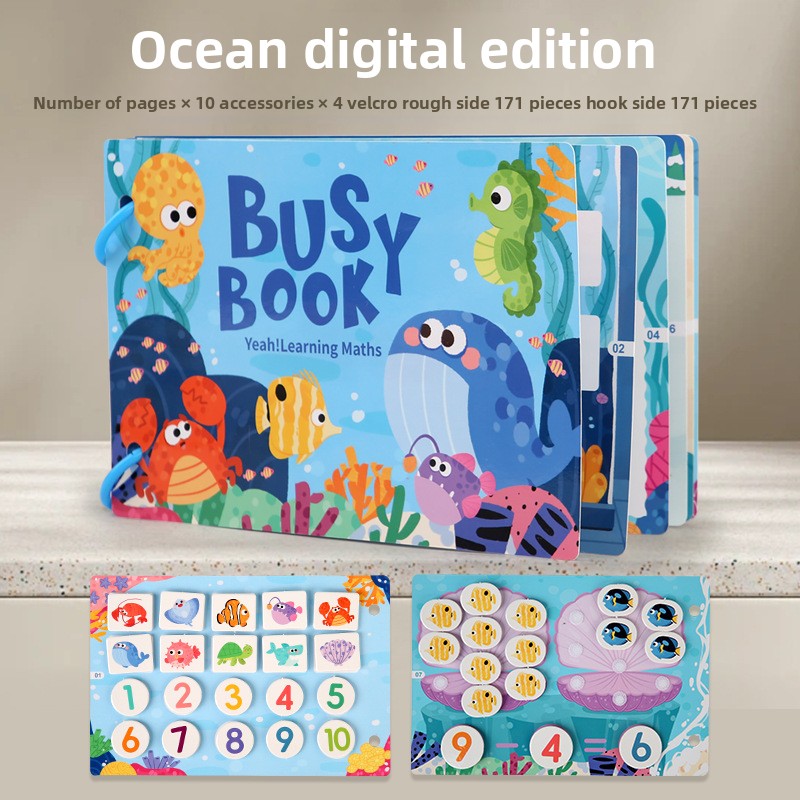 Childrens Educational Reusable Sticker Book