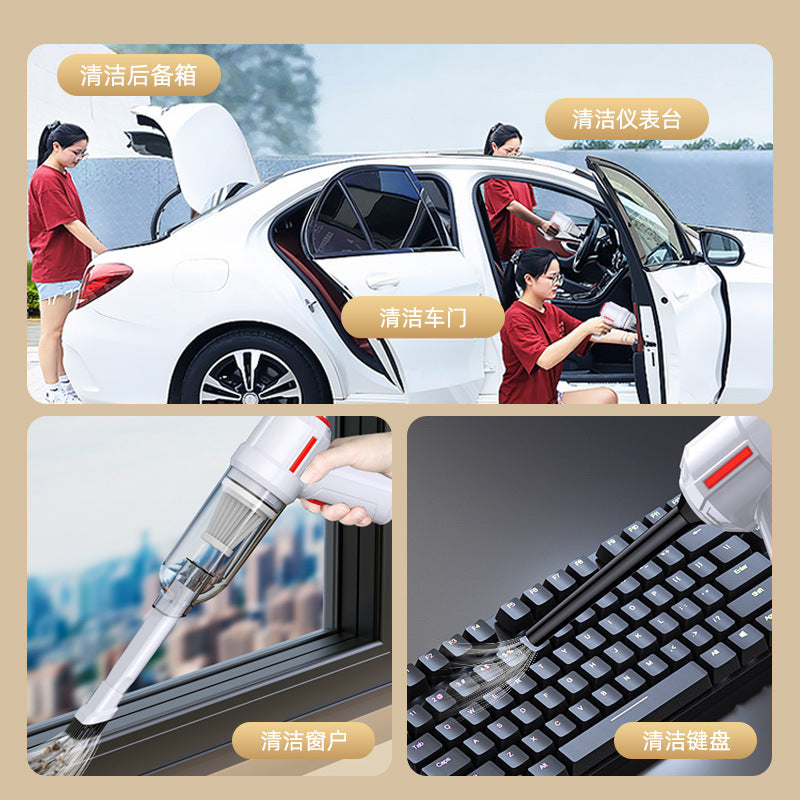hand-held car home dual-purpose vacuum pump