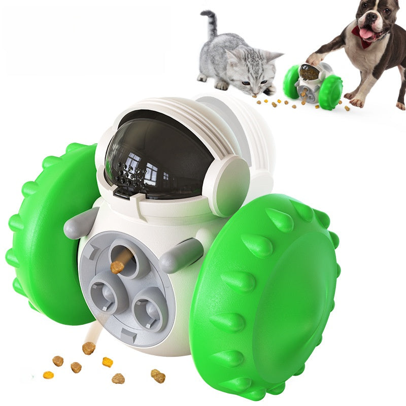 Interactive Pet Food Dispenser Puzzle Toy