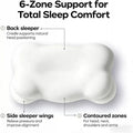 Ergonomic Memory Foam Butterfly Pillow