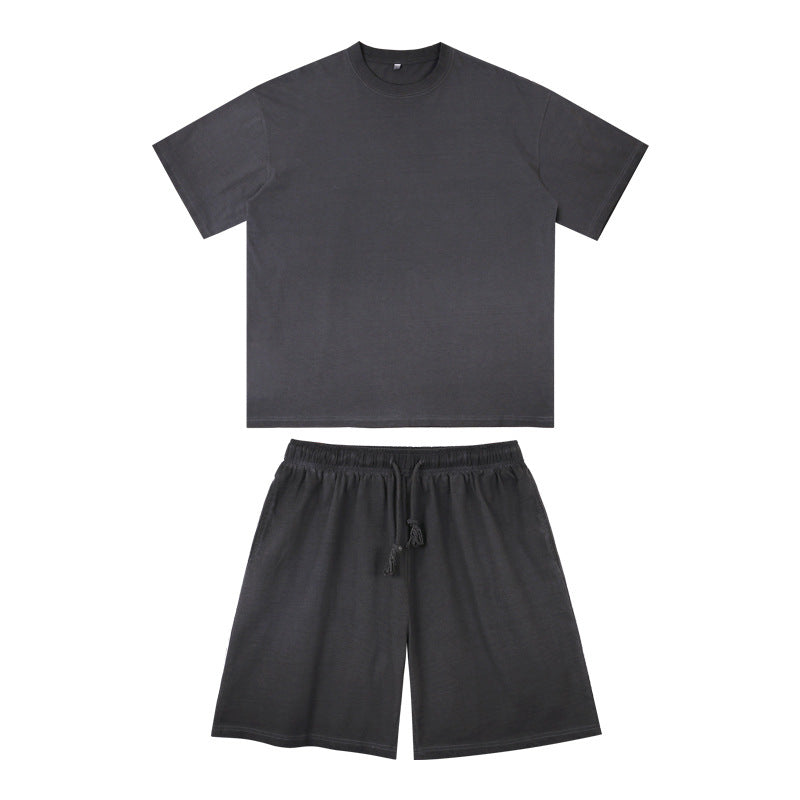 Men's Cotton T-Shirt and Shorts Set