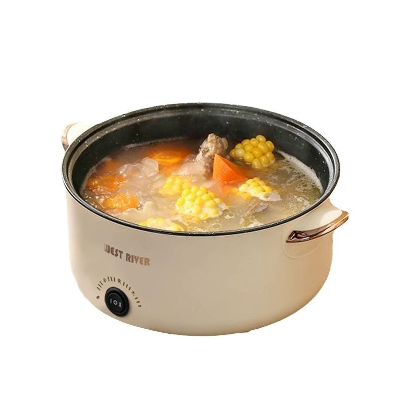 Multifunctional Electric Cooking Pot with Steamer