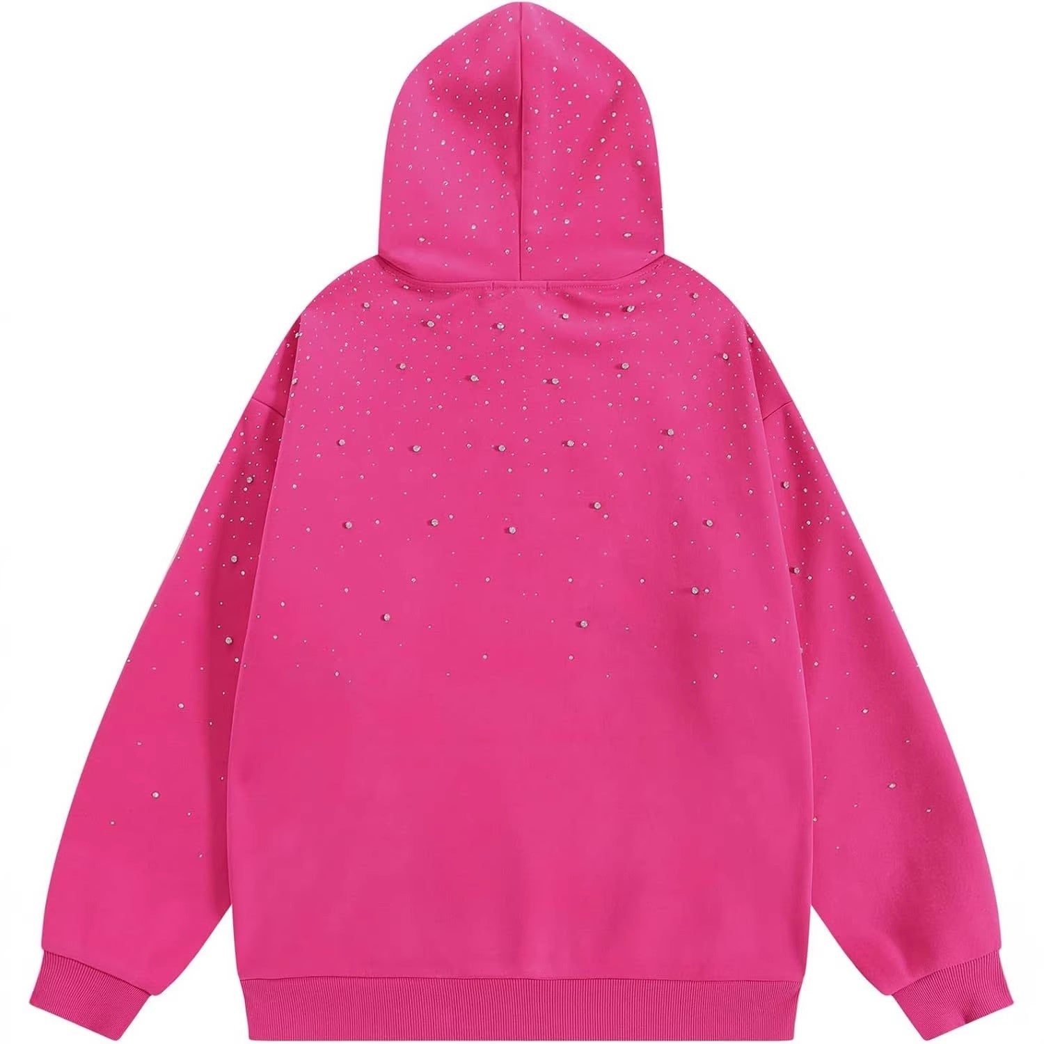 Digital Print Hooded Sweatshirt