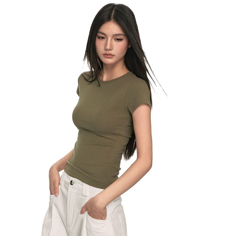 Women's Cotton Slim Fit T-Shirt