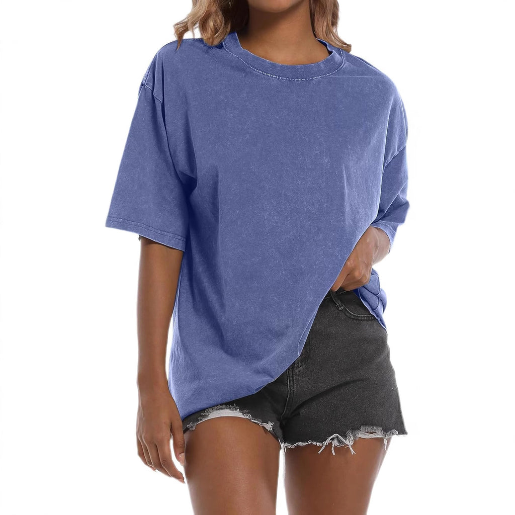 Washed Cotton Vintage T-Shirt
