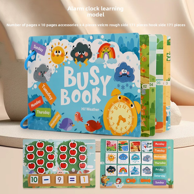 Childrens Educational Reusable Sticker Book
