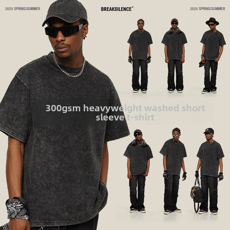 Heavyweight Washed Cotton T-Shirt