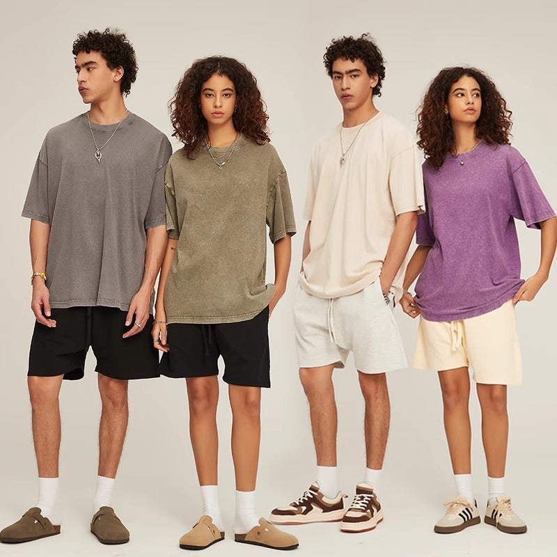 Heavyweight Washed Cotton T-Shirt